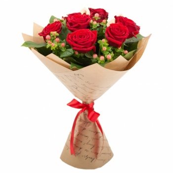 Букет "Розовая феерия"