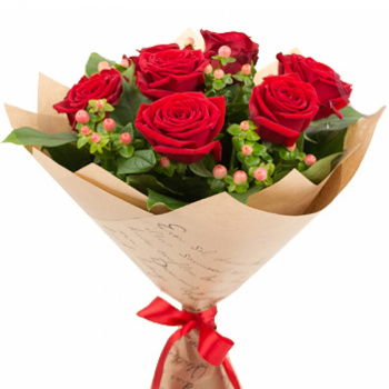 Букет "Розовая феерия"